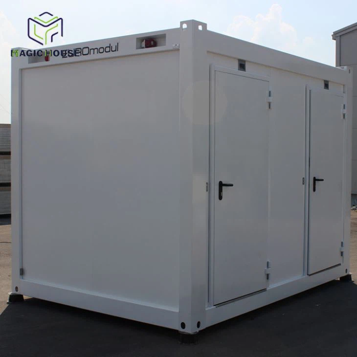 public toilet container