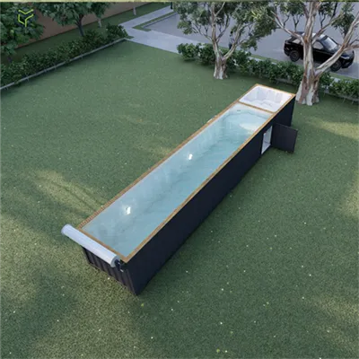 Snámh Linn Snámha Coimeádán Loingseoireachta Miotail Prefab